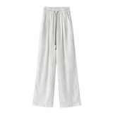 Summer Lazy Small Wide-leg Pants For Women