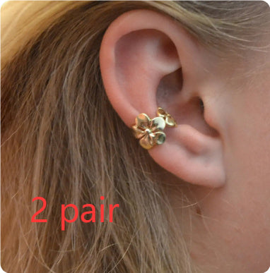 Beach Vacation Style Starfish Scallop Eardrops Earrings