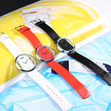 Transparent Cutout Personality Couple's Watch
