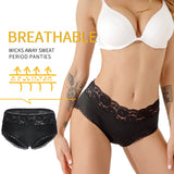 Lace Petals Ladies Physiological Panties