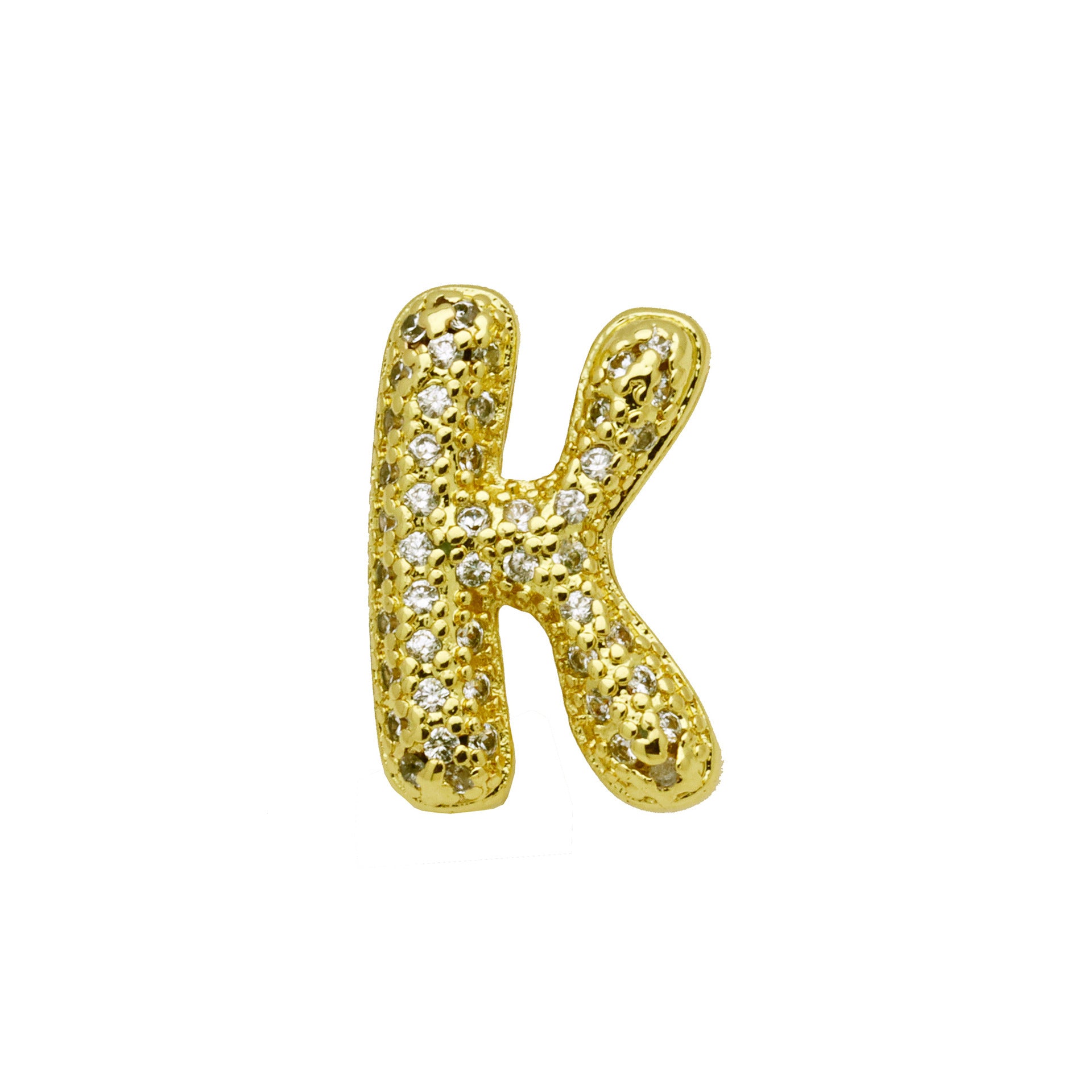 Retro Trend 26 English Micro Inlaid Zirconium Letter Bracelet