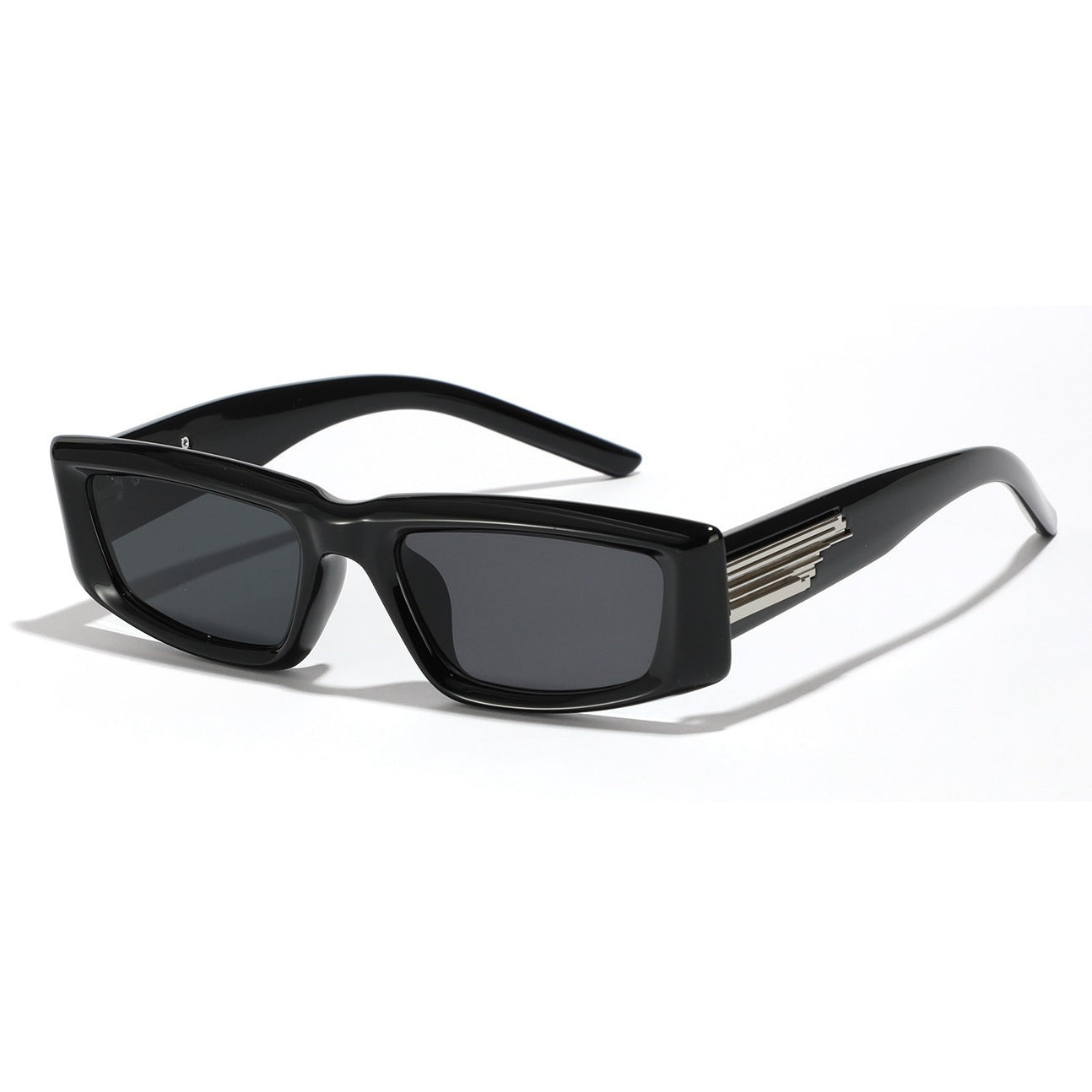Sunglasses Women's To Make Round Face Thin-looked Black Sun Glasses Advanced Simple