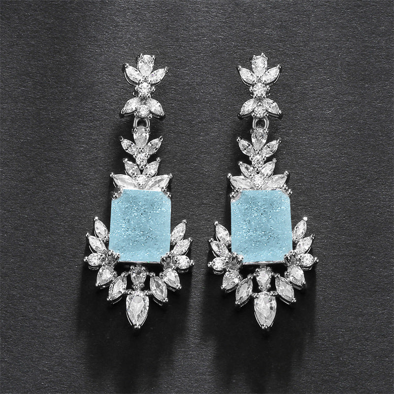 Fashion Personality Water Drop Earrings Women