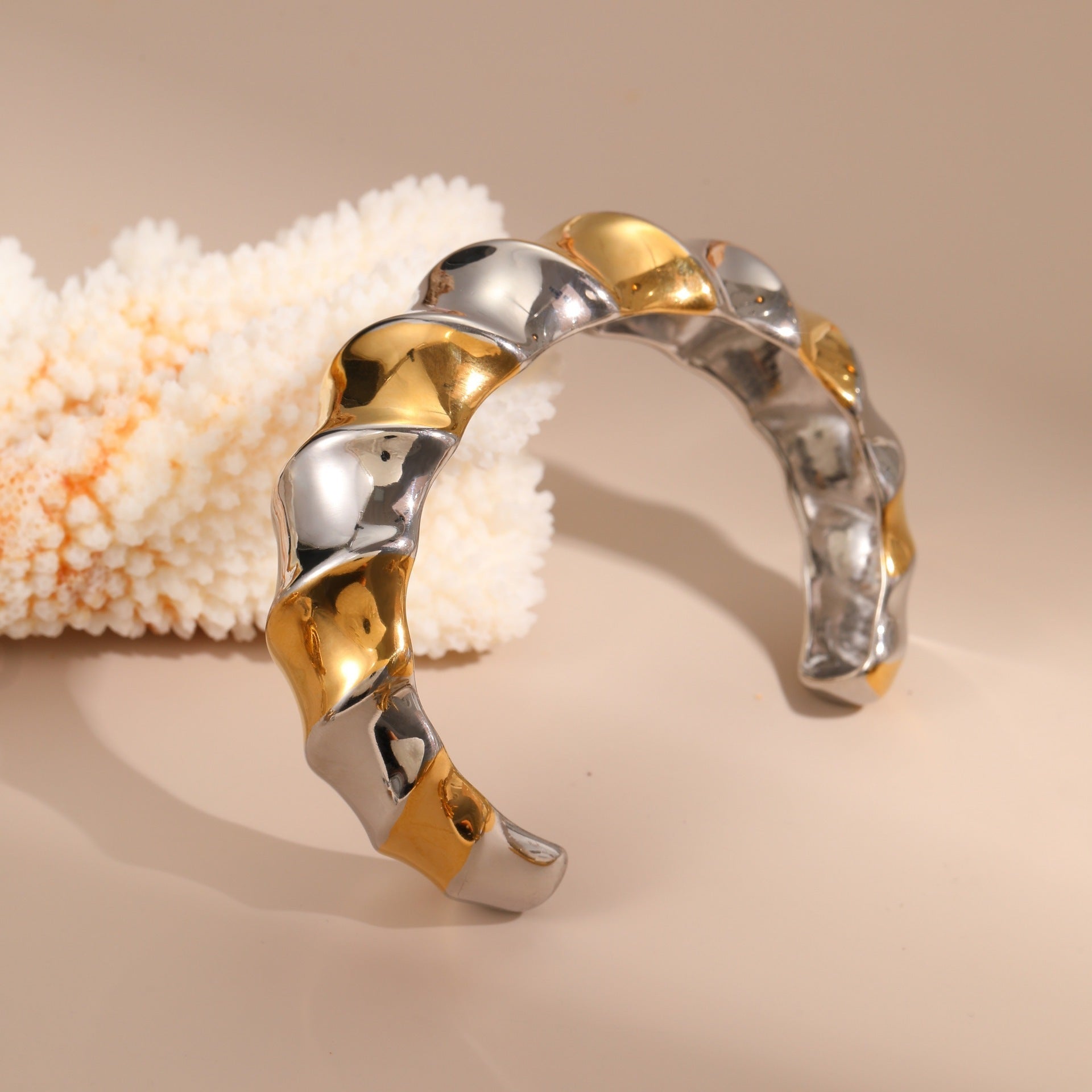 Design Sense Graceful Personality Stainless Steel Bracelet Titanium Steel