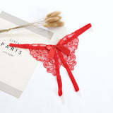 Ladies Fashion Personality Butterfly Embroidered Panties