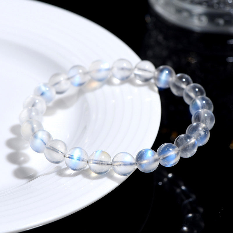 Natural Cream Body Blue Moonlight Bracelet