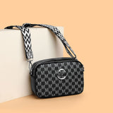 Versatile Wide-strap Shoulder Crossbody Bag