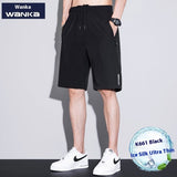 Thin Ice Silk Quick-drying Running Fitness Men's Sports Shorts