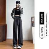 Exercise New High Waist Straight Pants