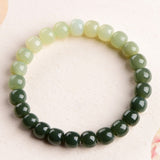 Natural Hetian Sunny Water Gradient Bracelet