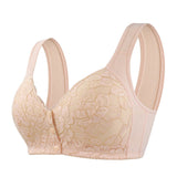 Middle-aged And Elderly Underwear Ladies Underwired Vest-style Plus Size Bra
