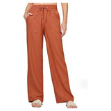 Women's Linen Wide-leg Cotton And Linen Casual Beach Summer Pants