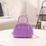 Korean Style Fashion Hollowed-out Jelly Shell Bag