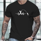 Men's T-shirt 3D Printing Athletic Clothing