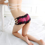 Ladies Low Waist Fashion Lace Banding Panties