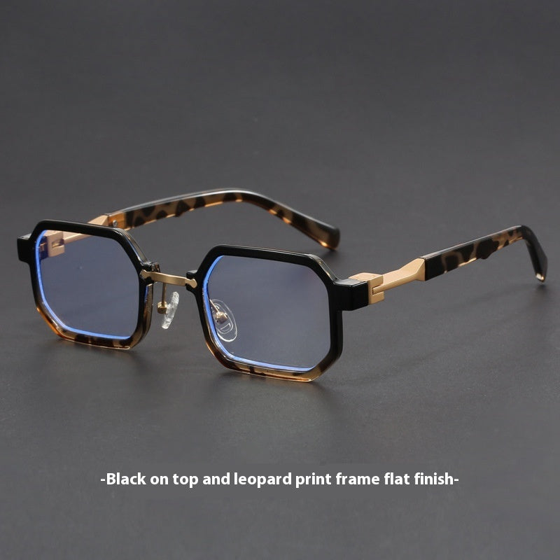 Retro Polygon Exquisite Sun Glasses Women