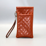 Double Layer Sun Glasses Leather Waterproof Buggy Bag