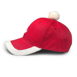 Vintage Santa Baseball Cap - Unisex Adult Adjustable Christmas Hat  Festive Headwear