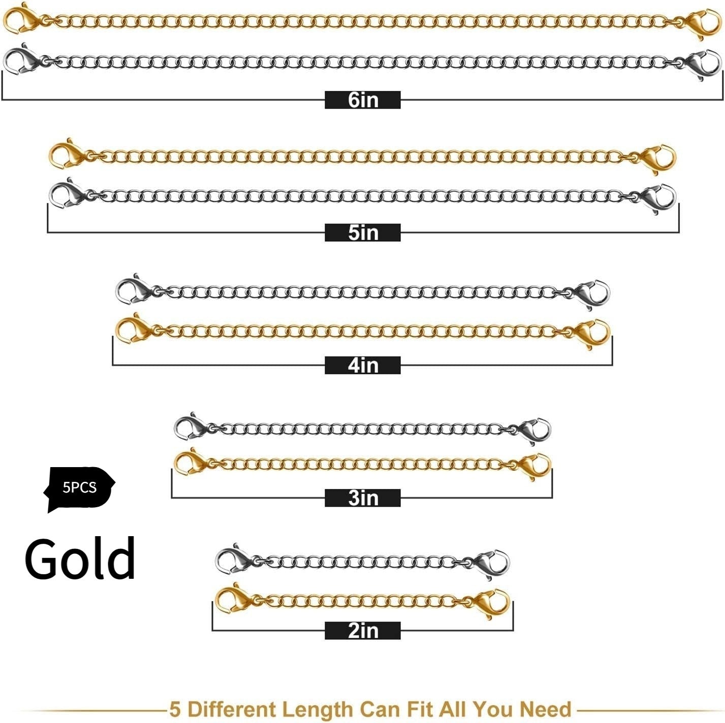 Copper Double-headed Lobster Buckle Closing Bracelet Necklace Ornament