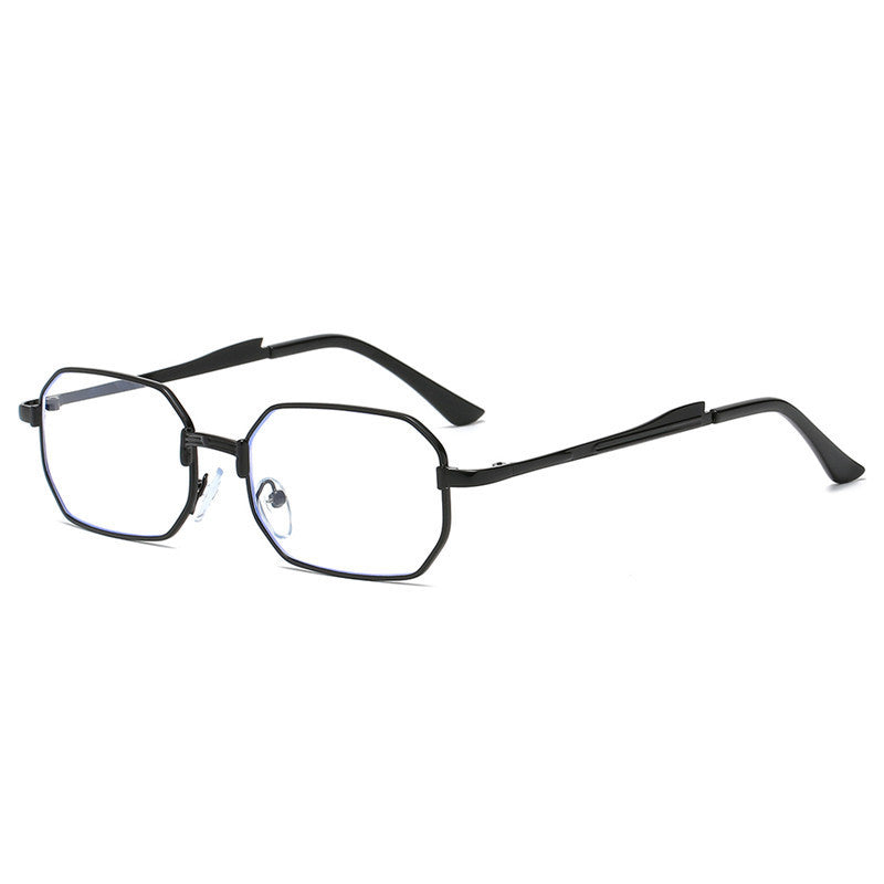 Personality Polygon Metal Sun Glasses