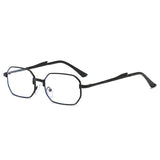 Personality Polygon Metal Sun Glasses
