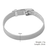 Retro Trend 26 English Micro Inlaid Zirconium Letter Bracelet