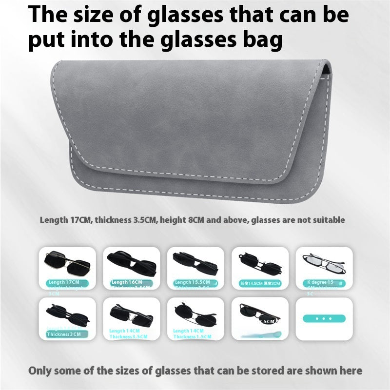 Car Glasses Case Multifunctional Automotive Sun Louver