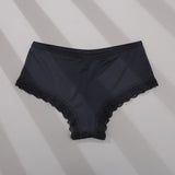 Ladies Sexy Lace Stitching Panties Low Waist