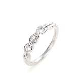 Fashion Personality Female Simple Twist Ring