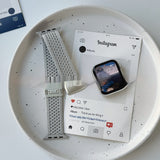 Upgraded Double Loop Knitted Nylon Magnetic Buckle Strap