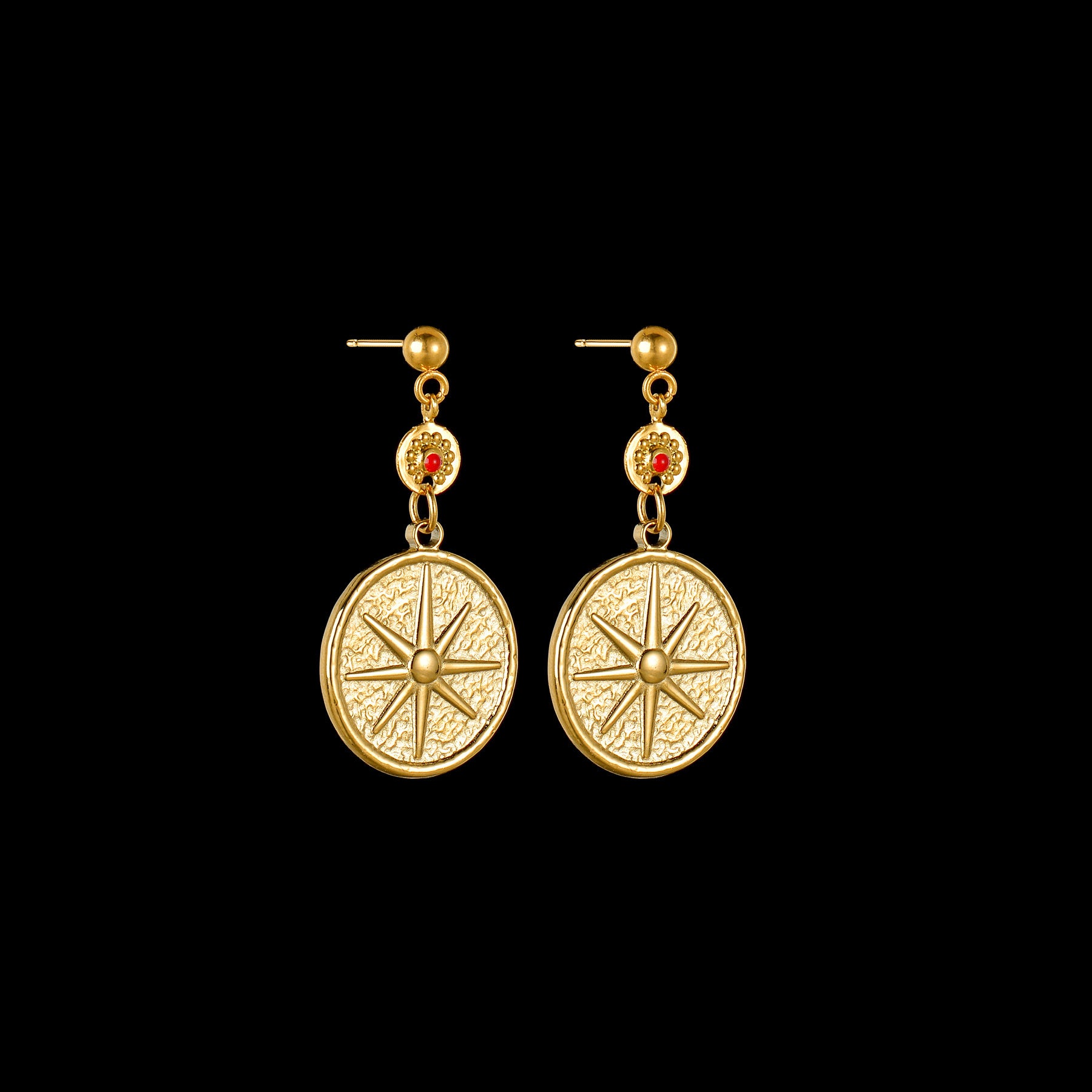 European And American Personality Affordable Luxury Fengcai Oil Ear Rings