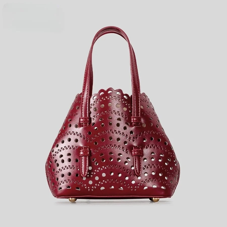 Hollow Carved Tote Bag Shoulder Messenger Bag