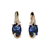 Hot Sale Eardrops Finely Inlaid Stud Earrings
