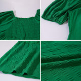 European And American Leisure Vacation Short Sleeve Dress Women's Clothing