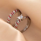 Zircon Ring High-grade Fashion Diamond