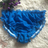 Panties Sexy Translucent Silk Ladies Triangle