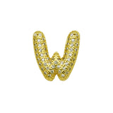 Retro Trend 26 English Micro Inlaid Zirconium Letter Bracelet