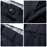 Youth Slim Fit Chinese Stand Collar Suit