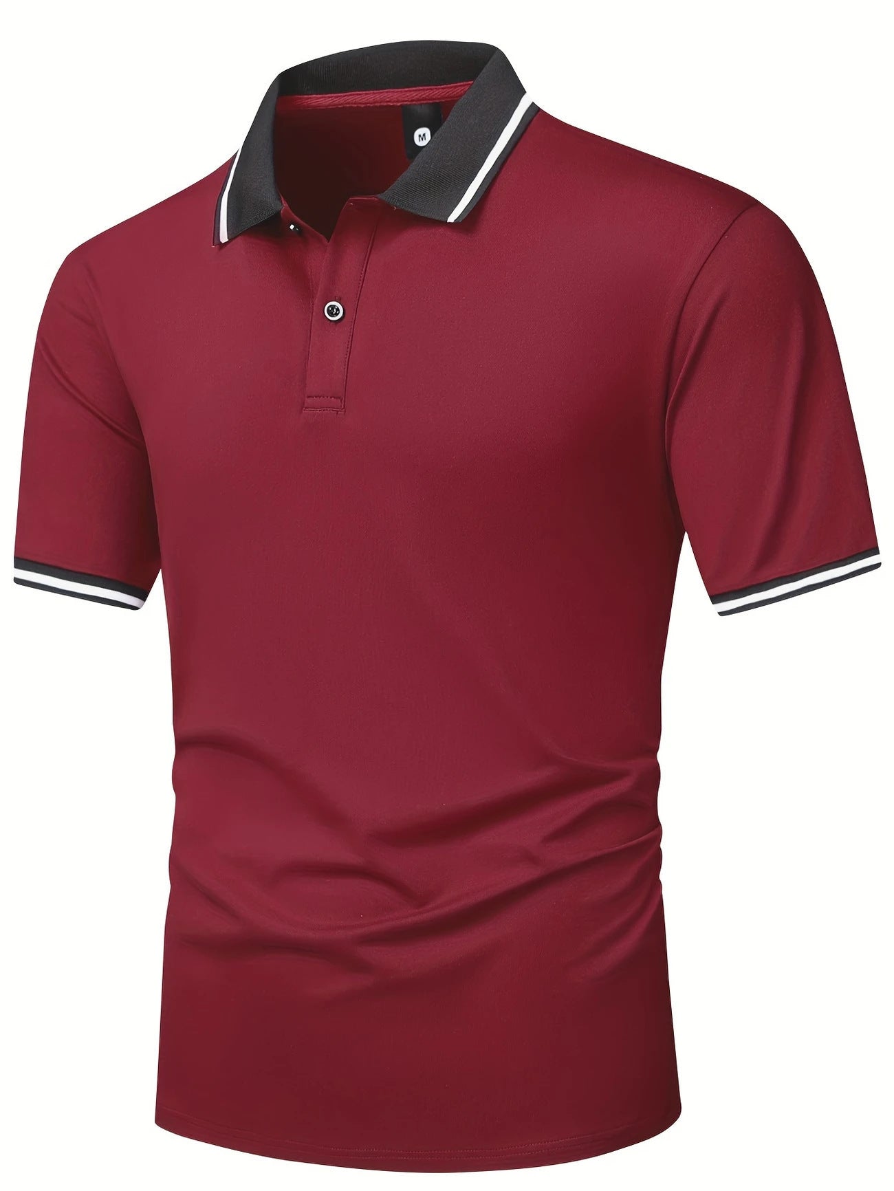 Polo Shirt Lapel Short Sleeve Golf Casual Sports Top