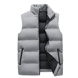 Plus Size Cotton Clothes Vest Coat Men's Thickened