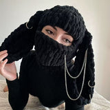 Hand Woven Heavy Wool Warm Hat
