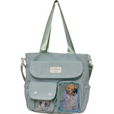 Japanese Handbag Large Capacity Student Class Tote Bag Campus Bag