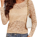 Sexy Personality Slim Fit Long Sleeve Bottoming Shirt Top