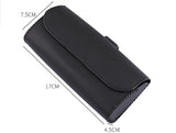 Car Hand-sewn Glasses Case Sun Visor Storage Box