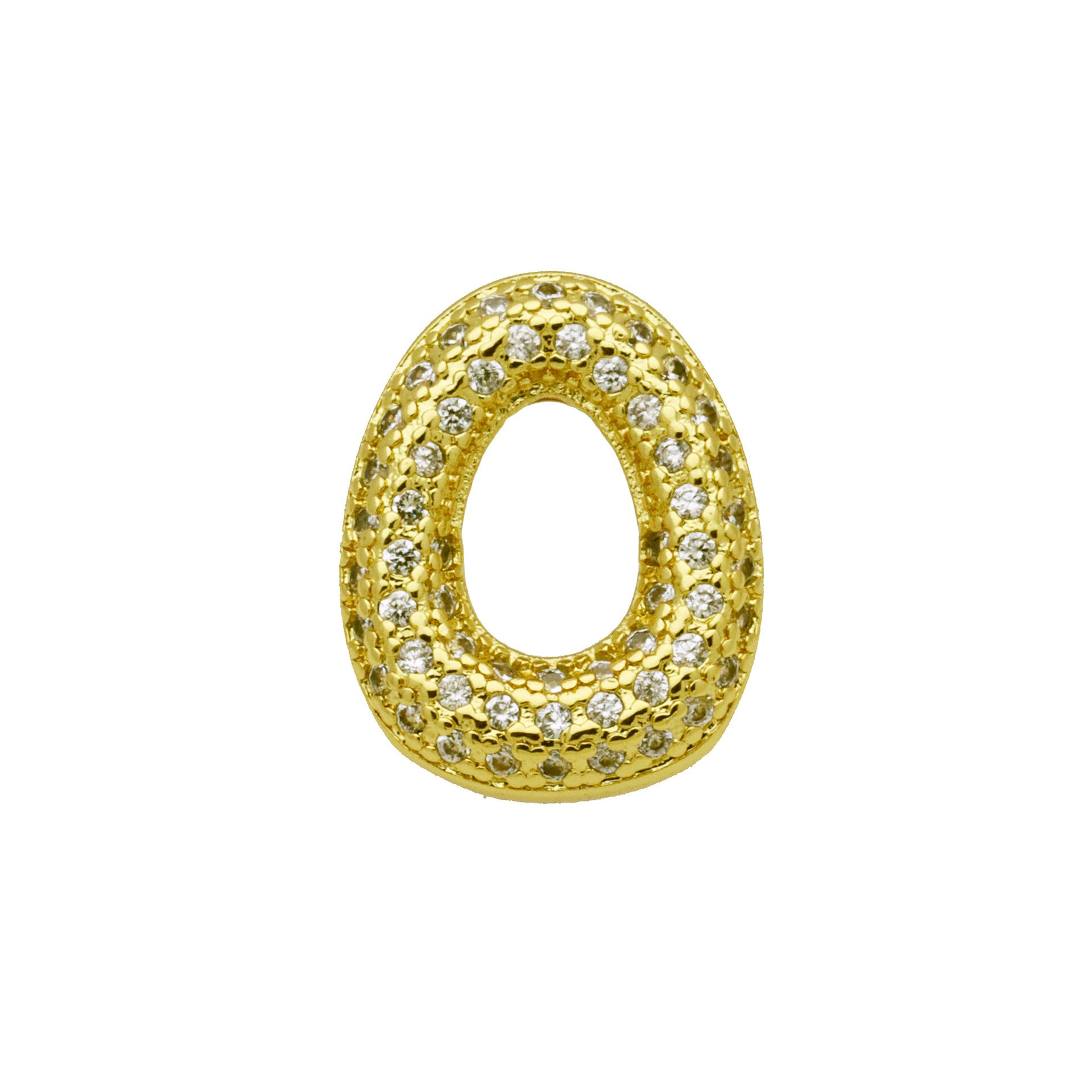 Retro Trend 26 English Micro Inlaid Zirconium Letter Bracelet