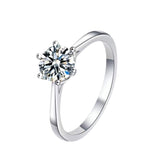 Moissanite Diamond Ring Carat Classic Couple