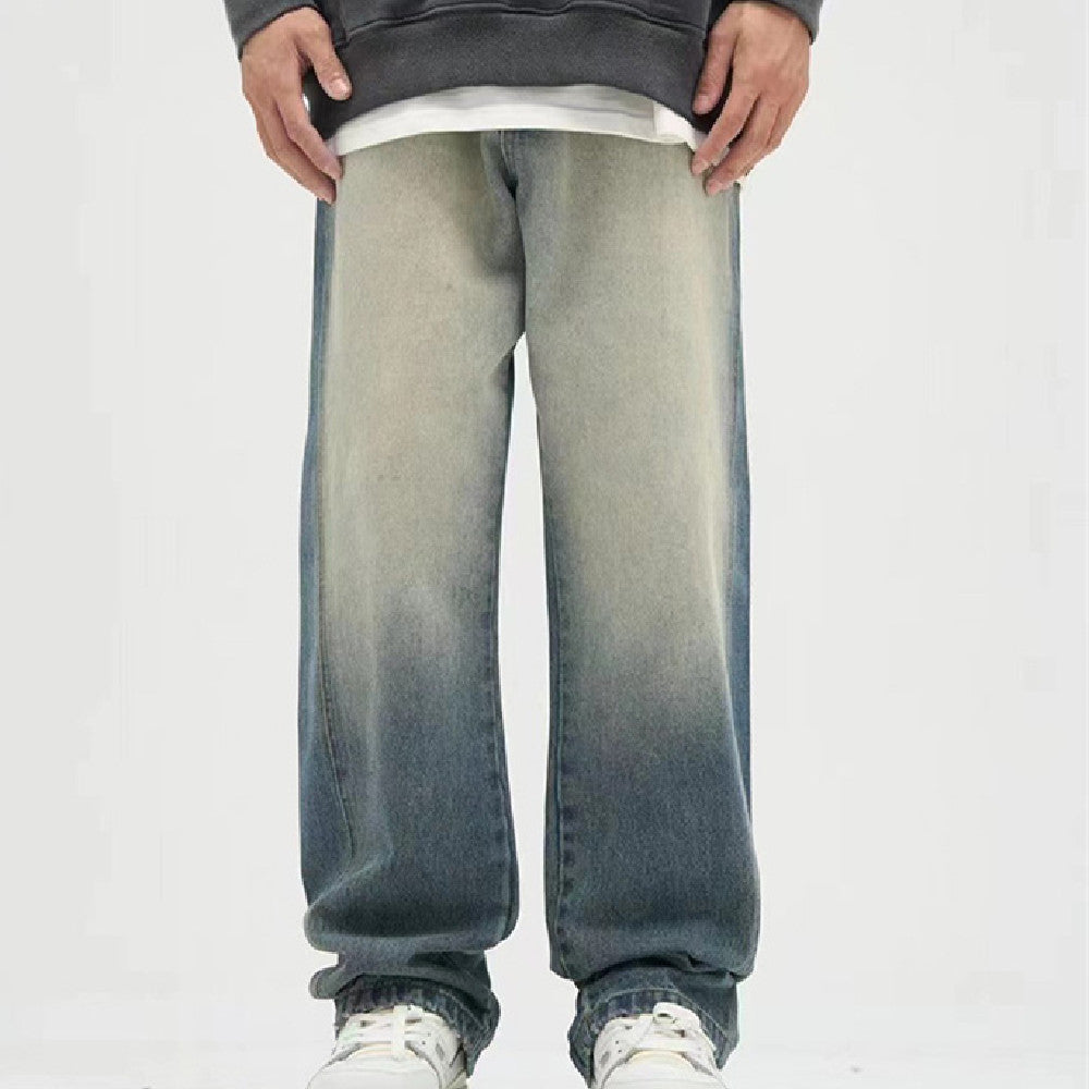 Fashion Personality Straight Loose Trousers Men