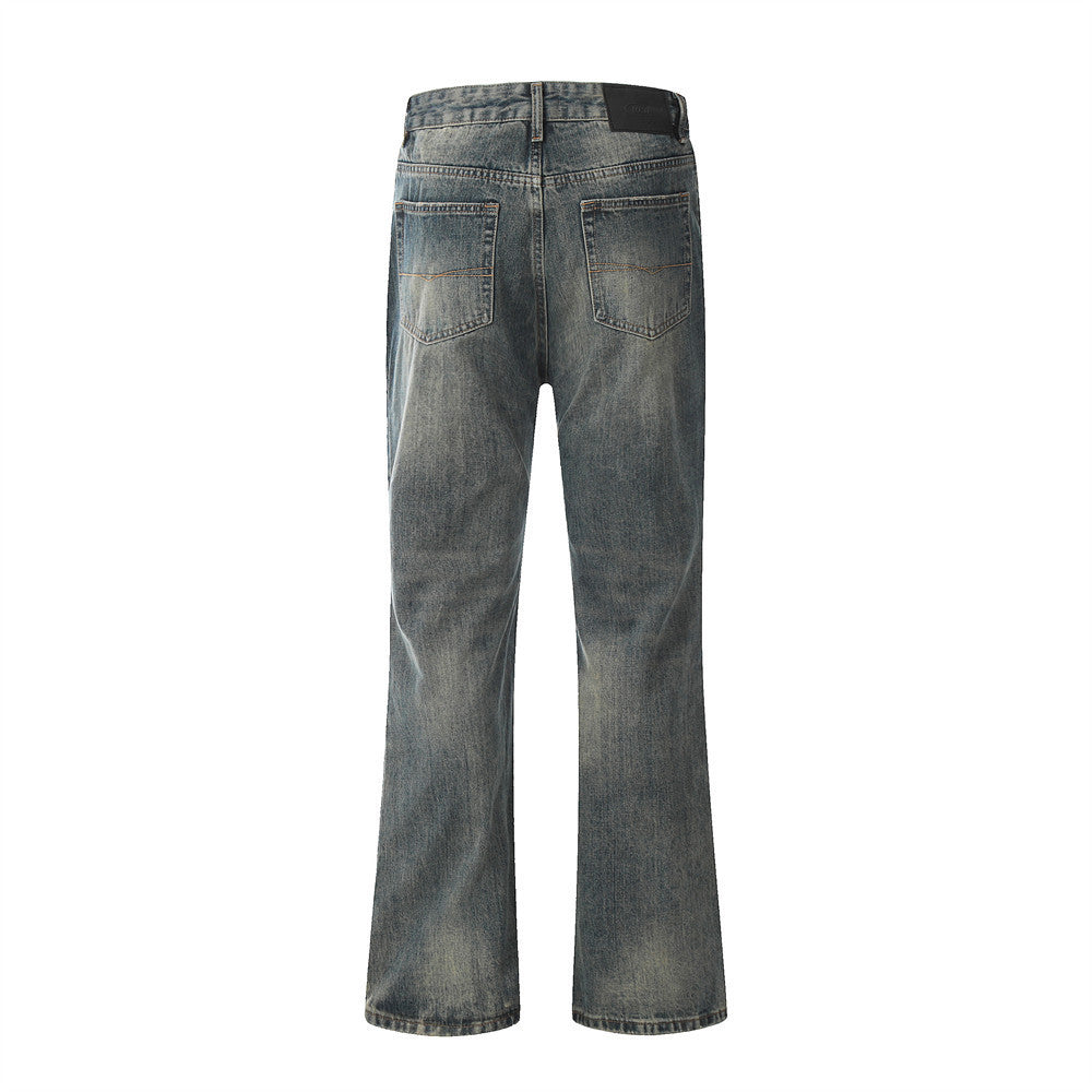 Vintage Washed Skinny Jeans For Men