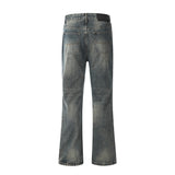 Vintage Washed Skinny Jeans For Men