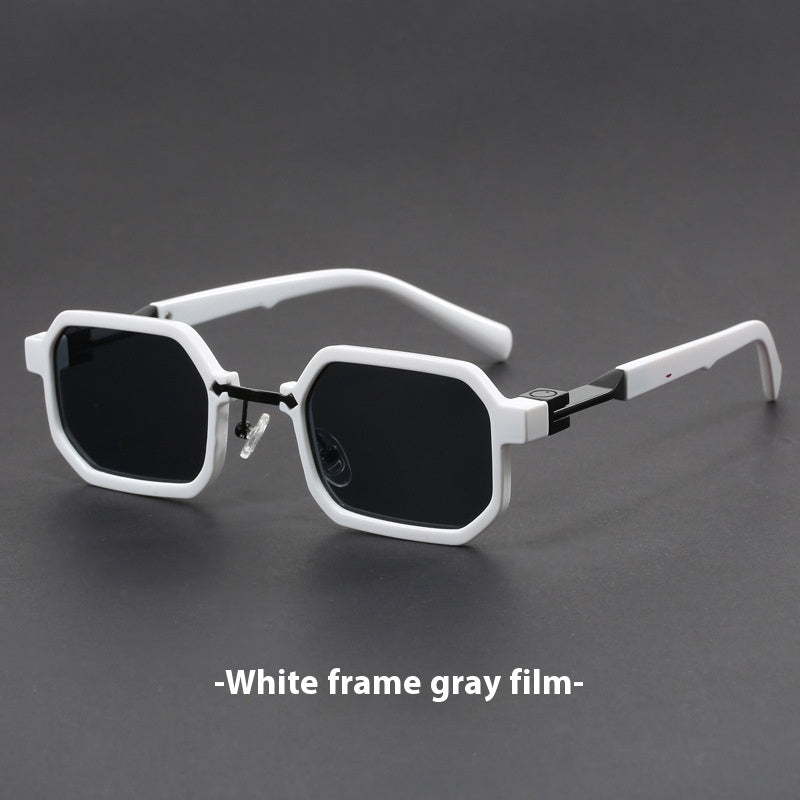 Retro Polygon Exquisite Sun Glasses Women